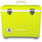 A yellow Engel Coolers 30 Quart Drybox/Cooler, perfect for outdoor adventures.