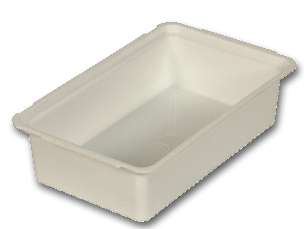 A white Engel Coolers Drybox Hanging Accessory Tray on a white surface.