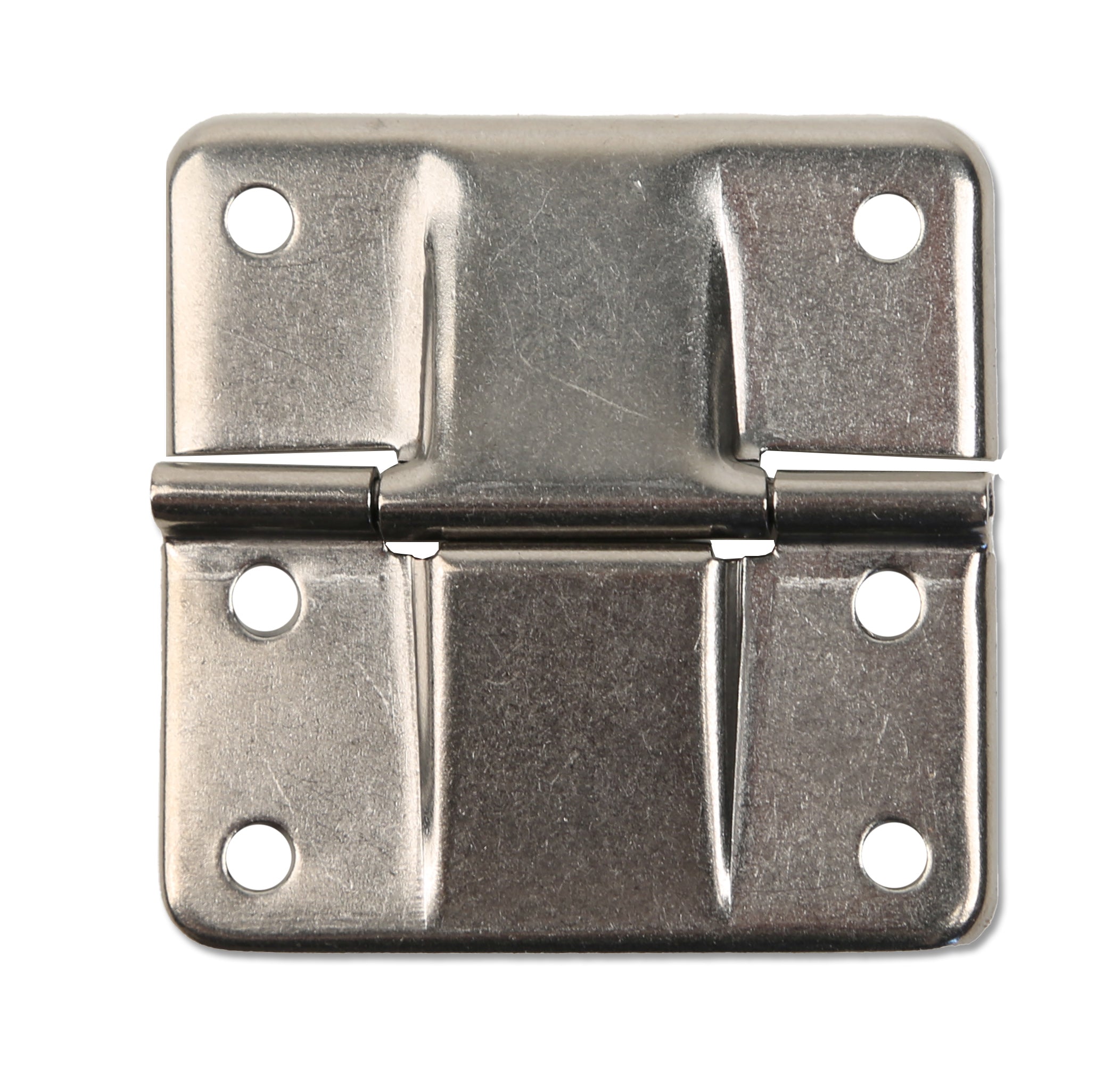 A Stainless Steel Drybox Hinge (Single Hinge) for Engel Coolers Live Bait Coolers on a white background.