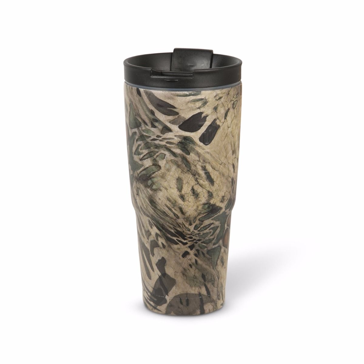 A Engel 30oz PRYM1 Camo Tumbler on a white background.